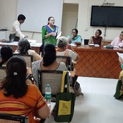 Workshop on children of prisoners with CWC members on 12th February 2020