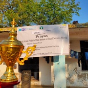 Cricket tournament in the Male section of Bharuch District Prison, 200 people in total participated including inmates, prison staff officials and audience, organized on 16th December, 2022