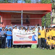 Cricket Match organised on the occasion of World Tuberculosis Day 2017