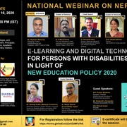 National Webinar on NEP 2020