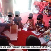 Art and Craft Session with Children of Prisoners in Kalyan District Prison P 2