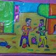 Art by children of women prisoners