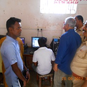 Inauguration of computer classes organised by Vidya NGO with the support of Prayas at Kalyan District Prison on 26th September 2017