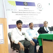 Prayas in collaboration with District Legal Service Authority. Thane, Organised one day workshop on Disability Laws in India, Probation of Offenders Act 1958, Juvenile Justice (Care and Protection of Children) Act 2015 and Judgments on Bail at DLSA Office Thane on December 3, 2019.