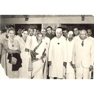 Prime Minister Jawaharlal Nehru presides over the Silver Jubilee Celebrations