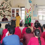 On July 31, 2024, a voting awareness and informative session was held at Navjeevan Mahila Vastigruha