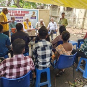 July 4, 2024 - The Lions Club of Mumbai donated notebooks, pens, and geometry boxes to the children discharged from Dongri Children's Home.