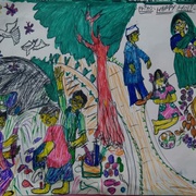 Art by children of women prisoners