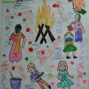 Art by children of women prisoners