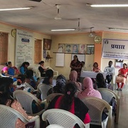 Prayas women's self help group training sessions