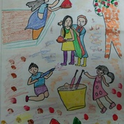 Art by children of women prisoners