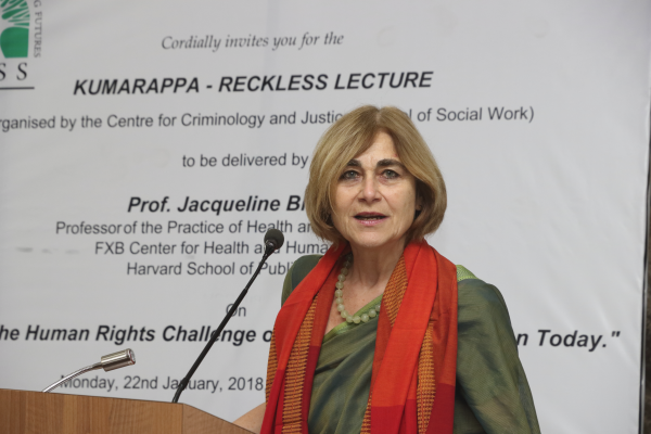 The Kumarappa Reckless lecture