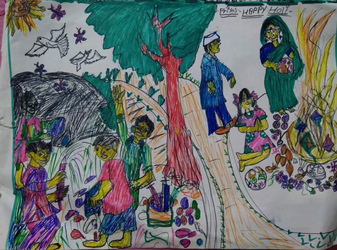 Art by children of women prisoners