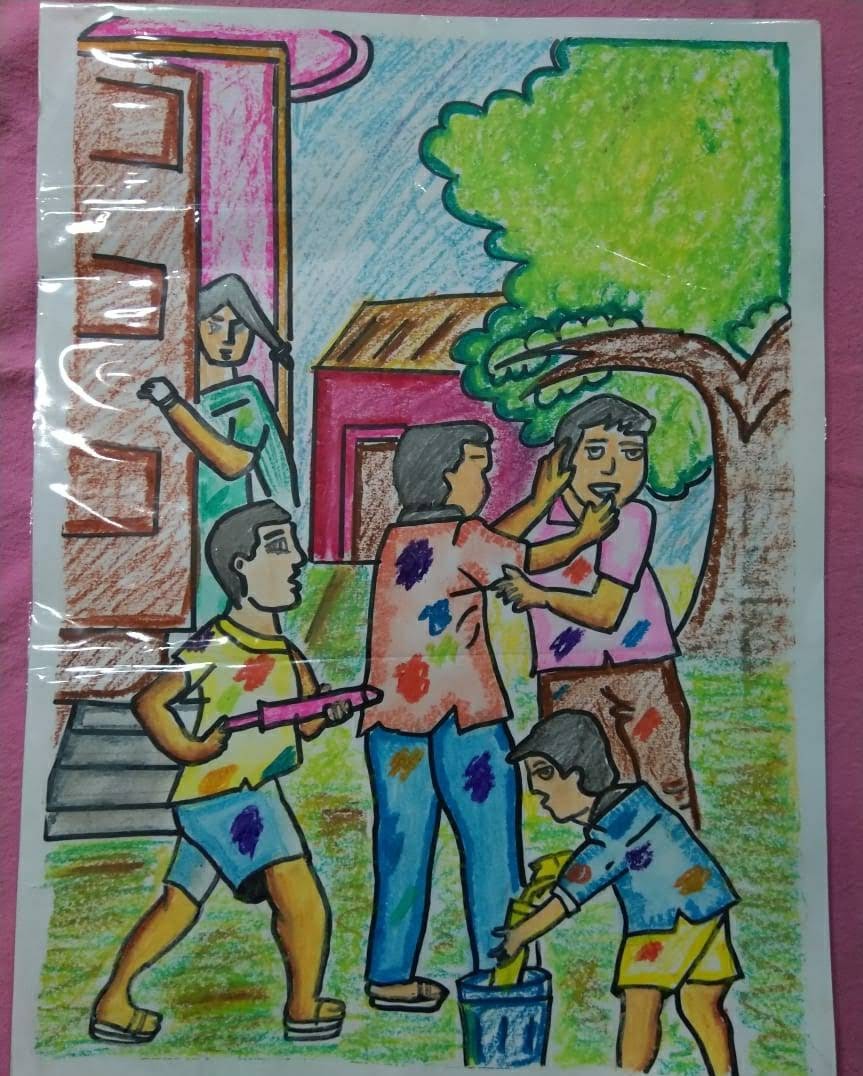 Art by children of women prisoners