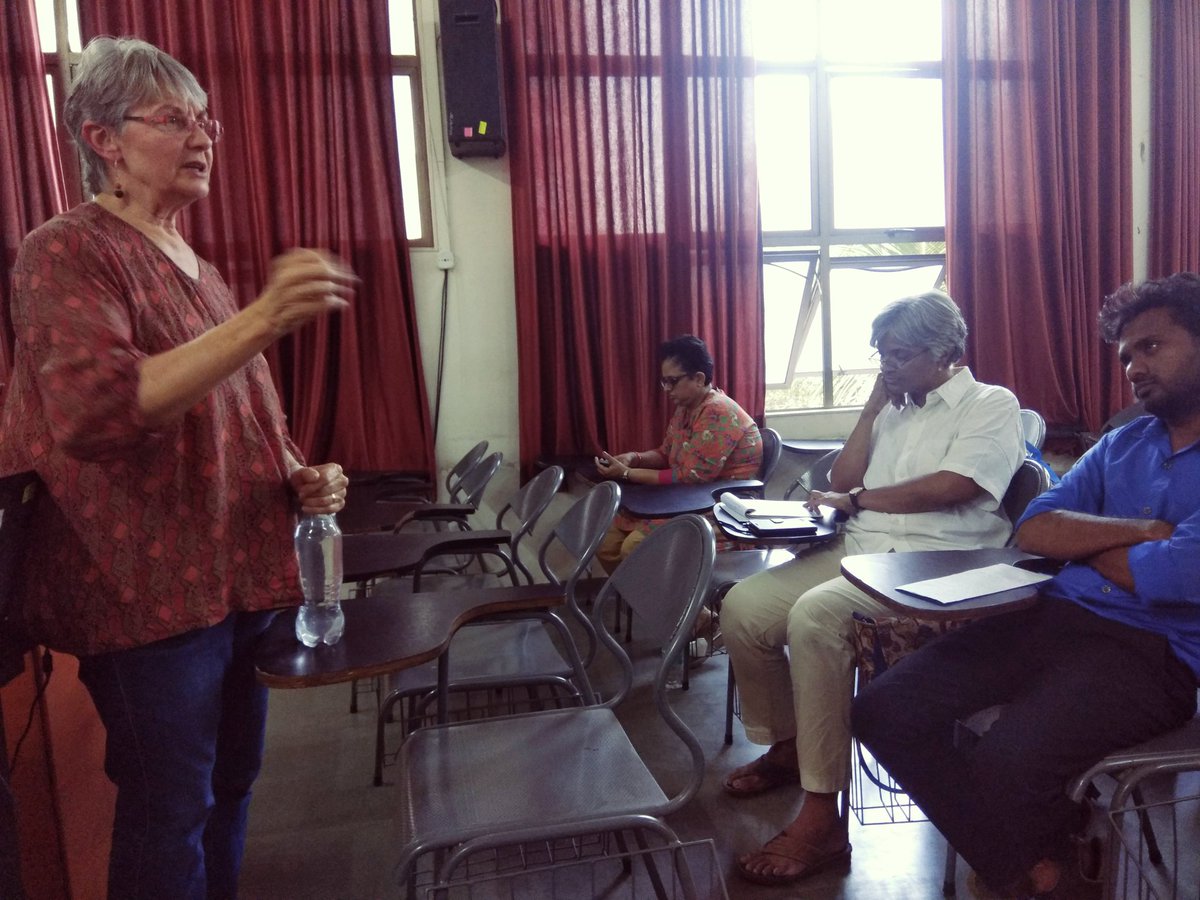 ACWS, organised talk on "Gendered history and silences: researching for unconventional lives" by Dr. Heather Goodall, Professor Emeritus,History, University of Technology Sydney, Australia