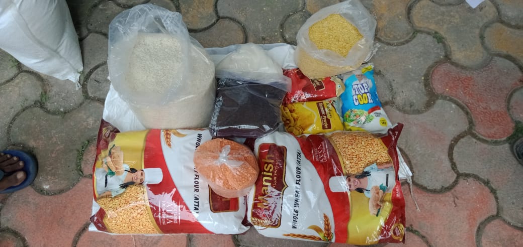 Ration Kits received from Godrej