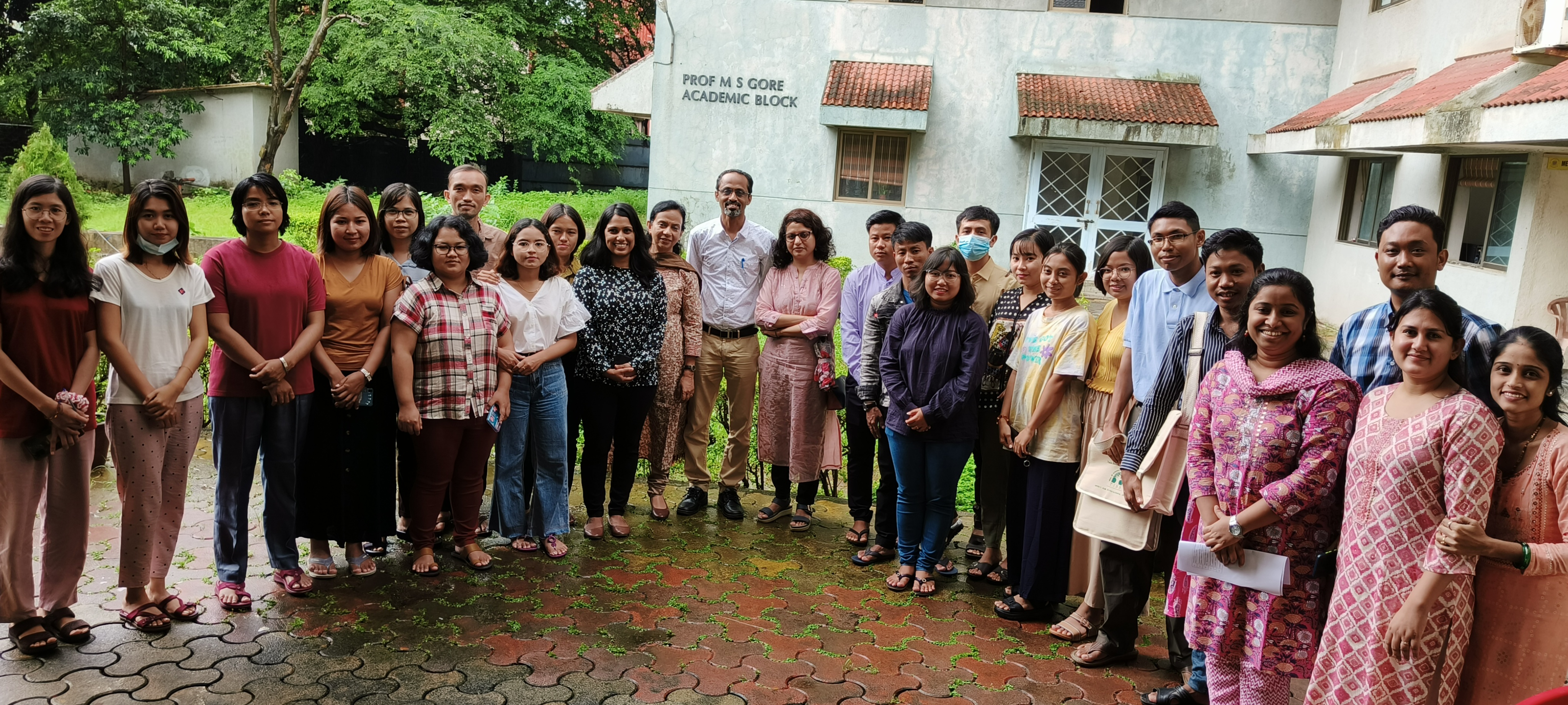 Myanmar Students at TISS