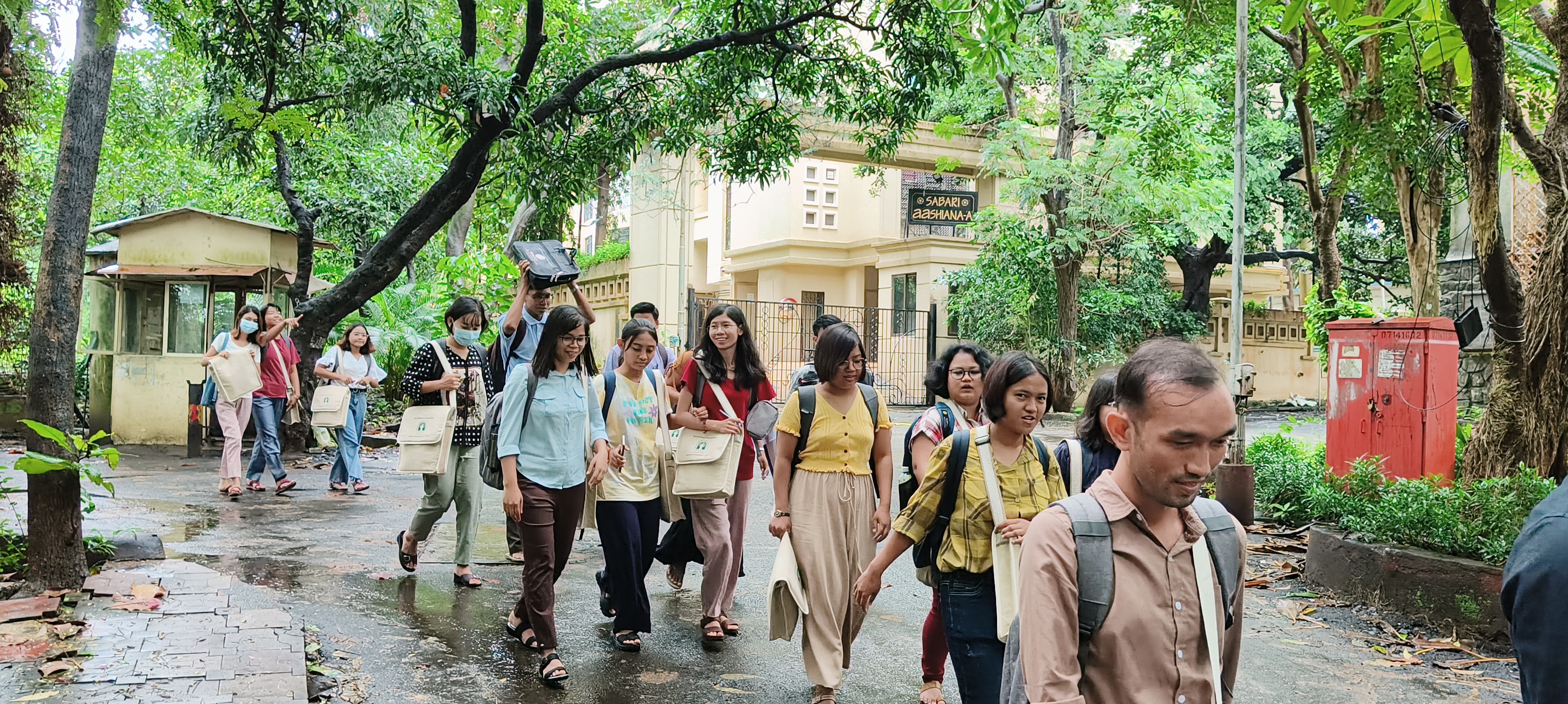 Myanmar Students at TISS