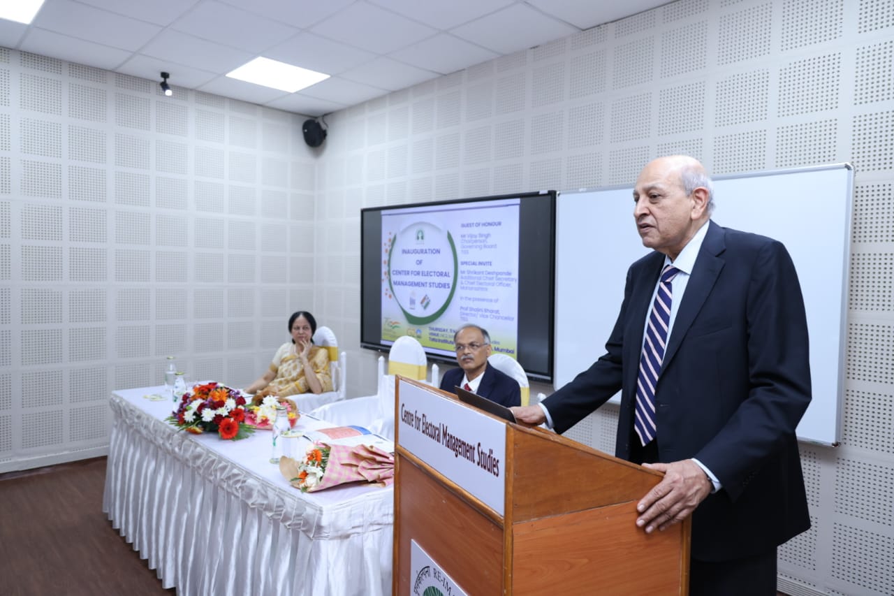 Address by Sh. Vijay Singh, Former Defence Secretary, Chairman Governing Board, TISS