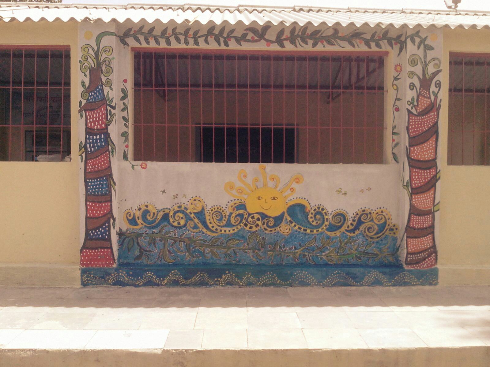 Kalyan District Prison Wall painting