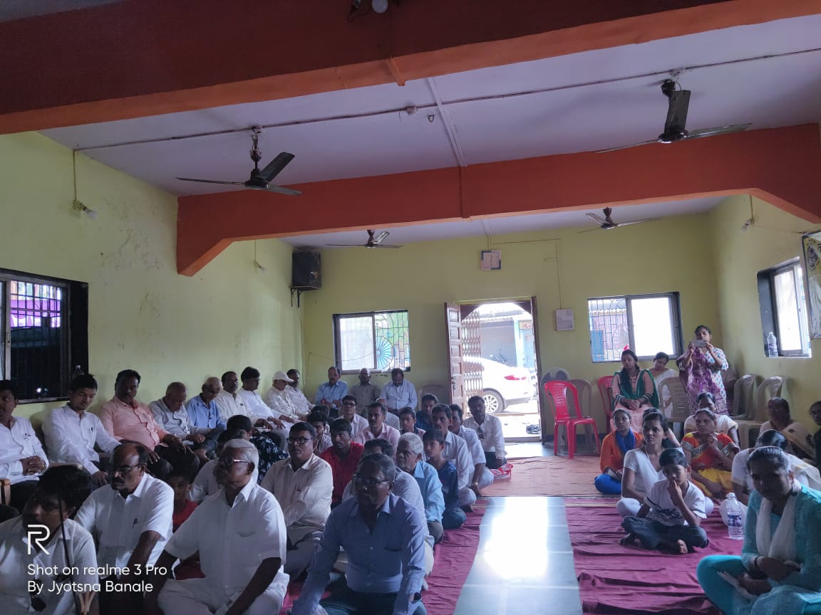 Legal Awareness Programme on Alternative Dispute Resolution Methods and it's Benefits; Equal Justice and Free Legal Aid; and DV Act, 2005.  Speaker - Hon' ble Shri M.R. Kamat, Civil Judge, Kalyan Sessions Court, on November 17, 2019.