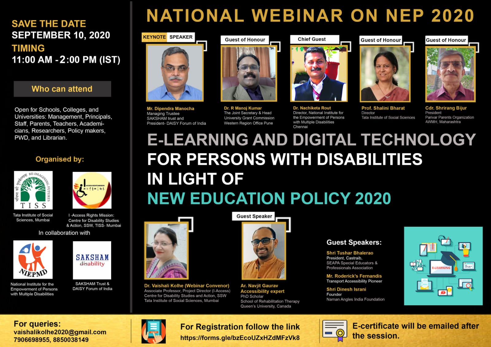 National Webinar on NEP 2020