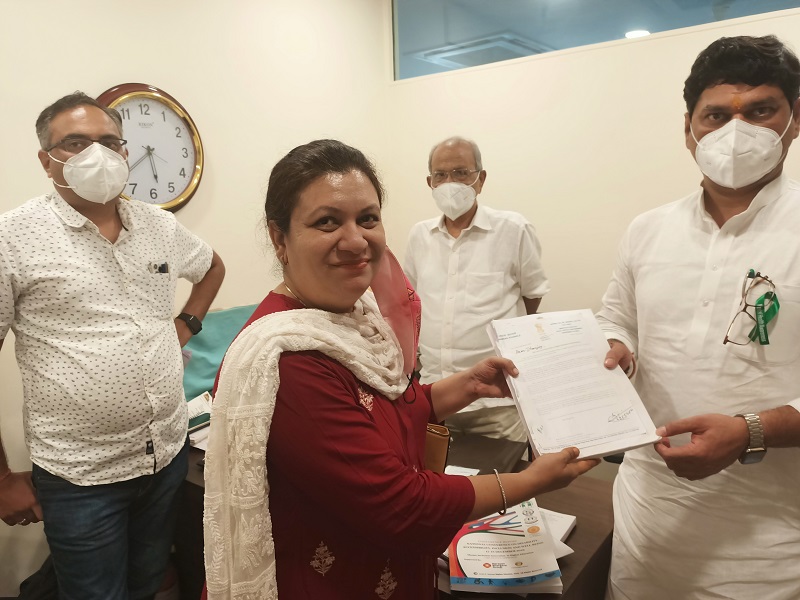 Disability Policy in Higher Education(Draft) submitted to Hon Minister of Social Justice, Shri Dhananjay Munde Ji, State Minister of Maharashtra for further action on 13/10/2021