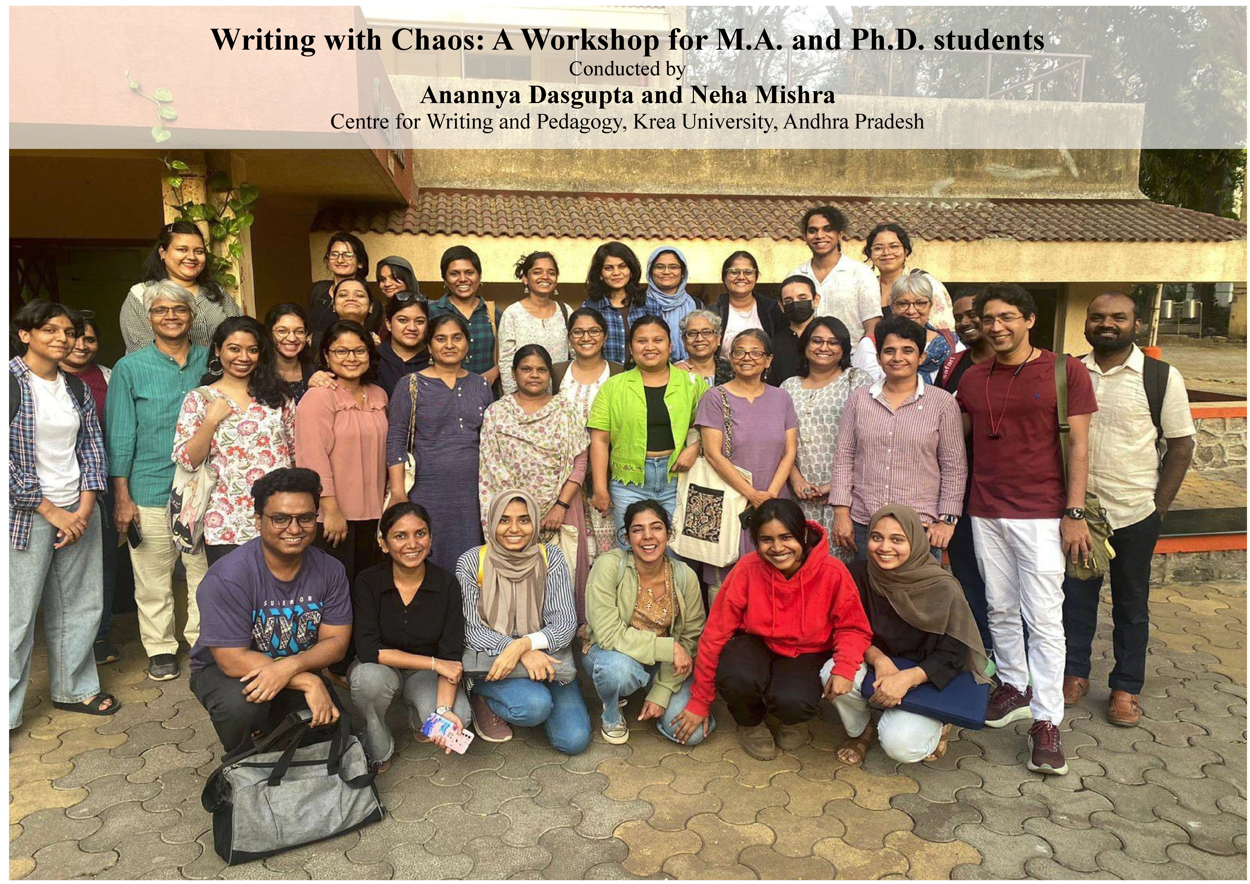 Writing with Chaos: A Workshop for M.A. and Ph.D. students