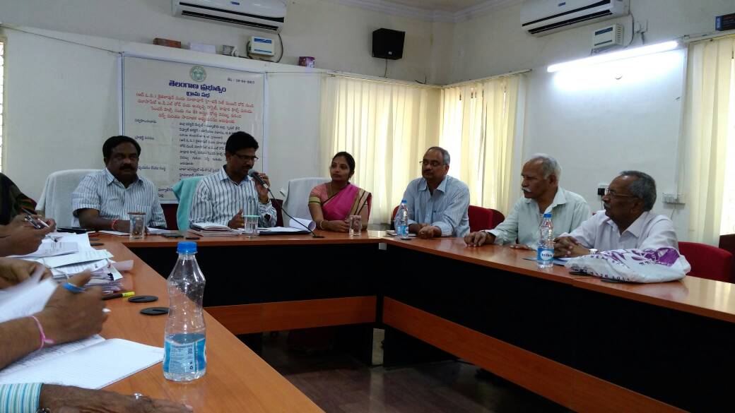 Stakeholders meeting on social impact assessment - Telangana state