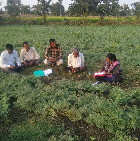 In conversation with farmers on pesticide risk at Yavatmal