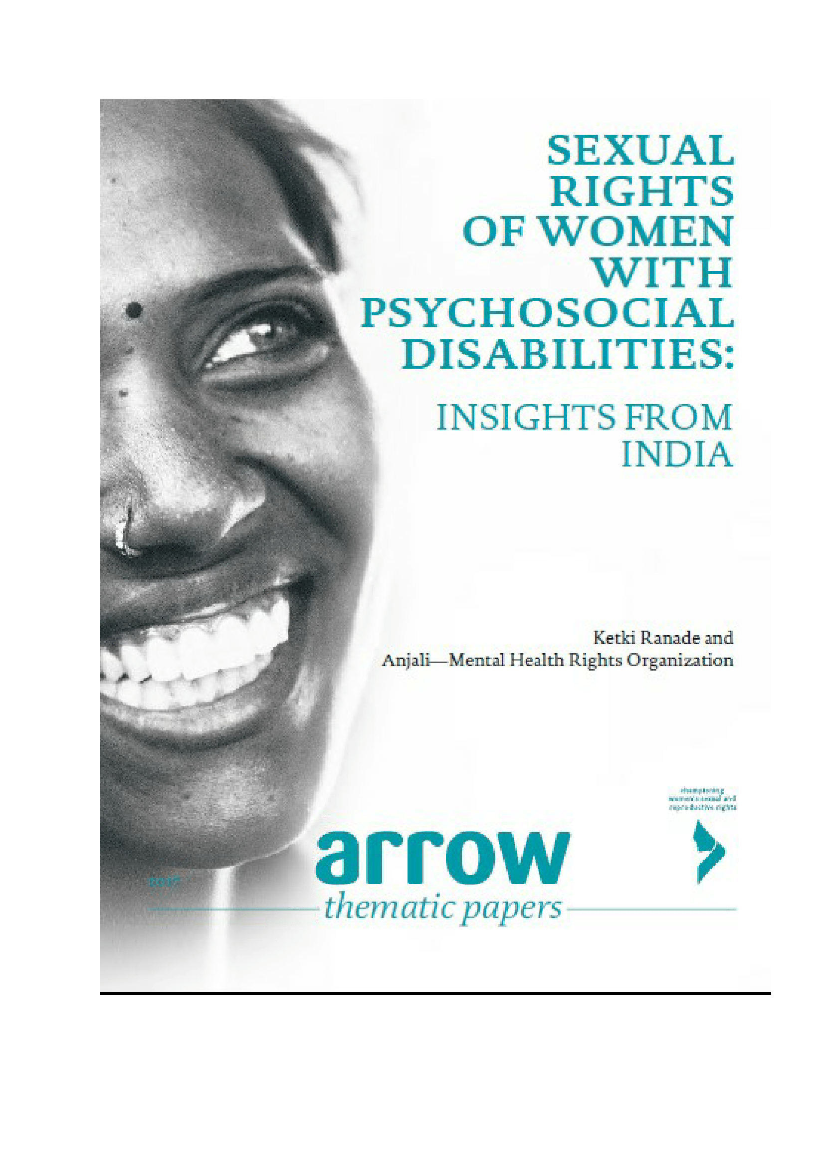 Sexual Rights of Women with Psychosocial Disabilities