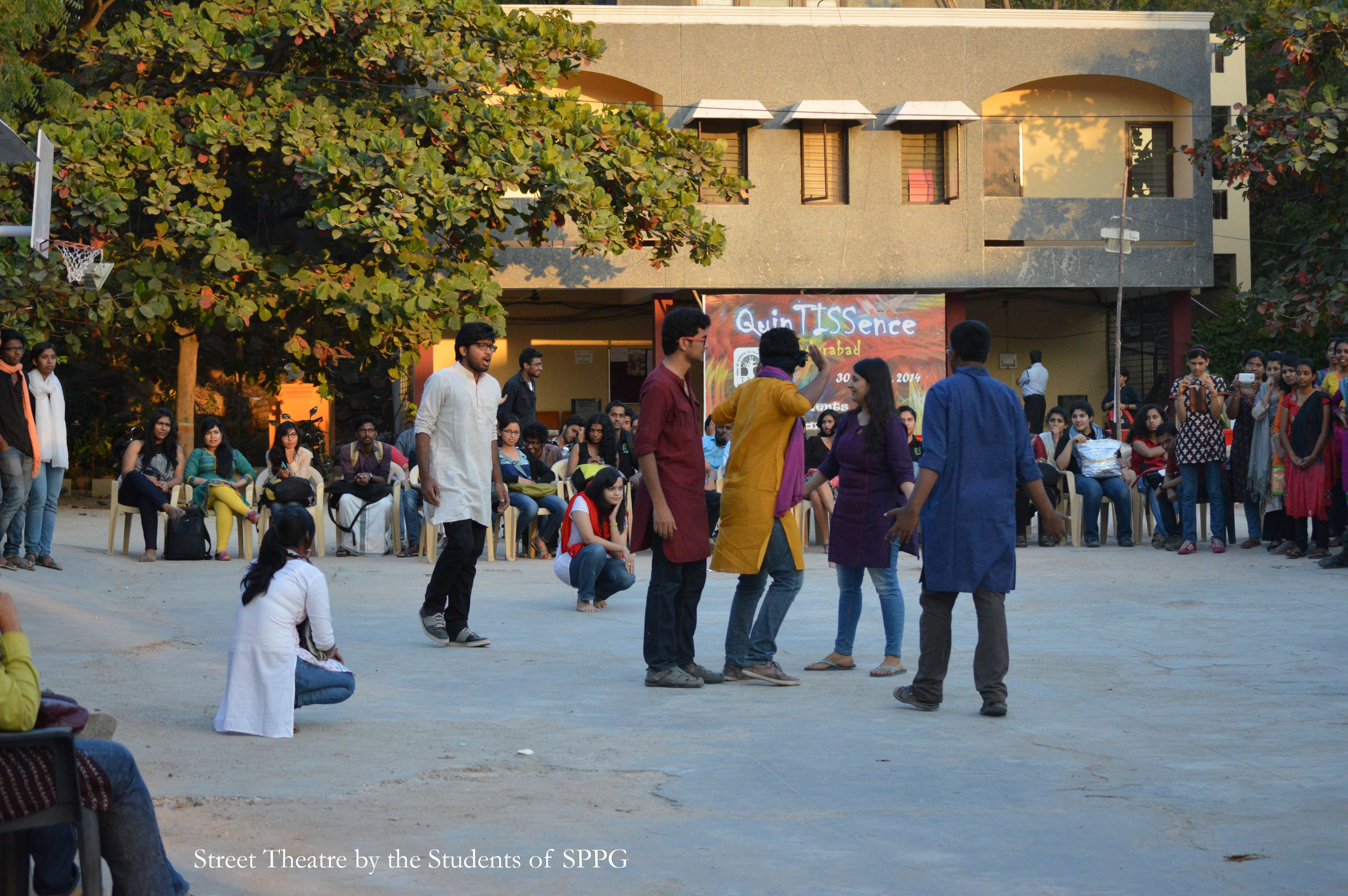 Street Theatre by the students of SPPG