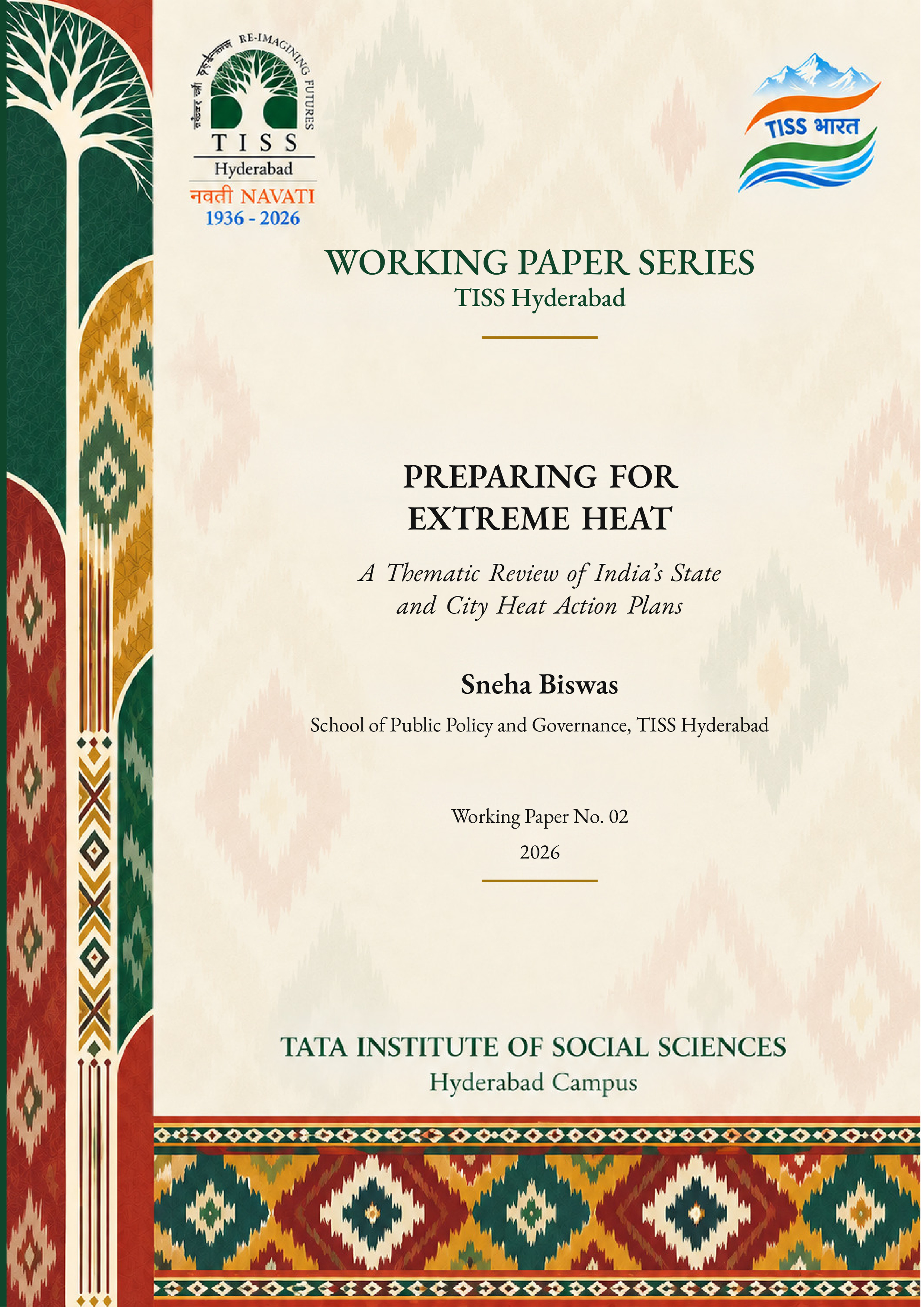 Preparing for Extreme Heat: A Thematic Review of India&rsquo;s State and City Heat Action Plans