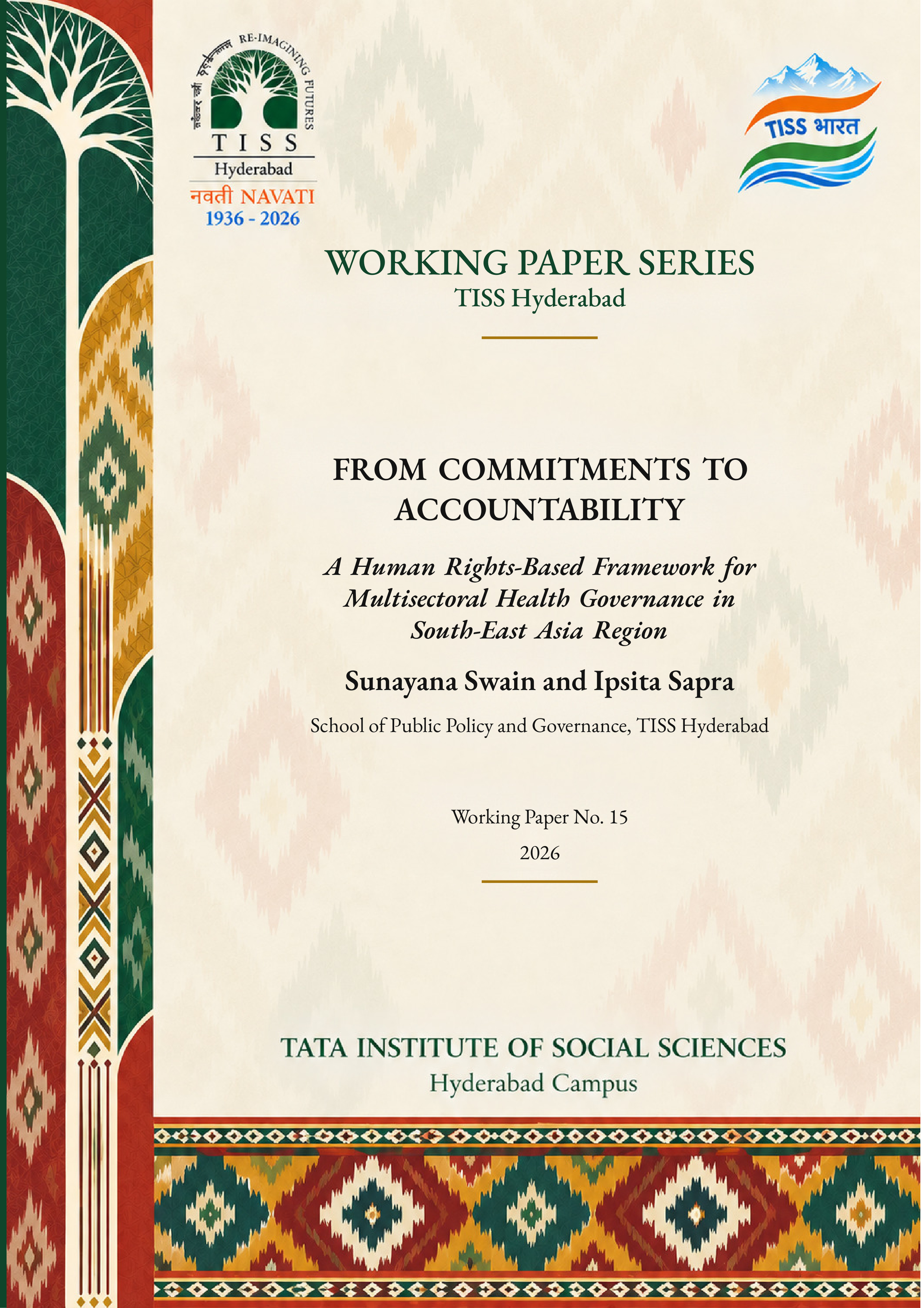 From Commitments to Accountability: A Human Rights-Based Framework for Multisectoral Health Governance in South-East Asia Region